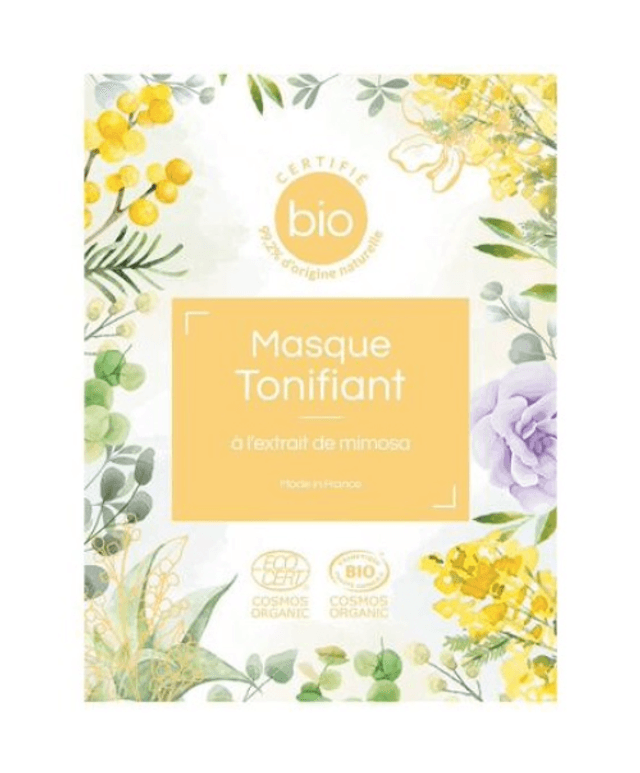 Masque Tonifiant Bio à l&#039;extrait de Mimosa